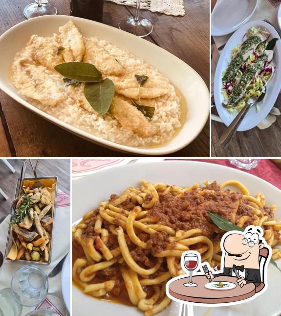 Cibo al Ristorante Osteria Al Vecchio Bacucco