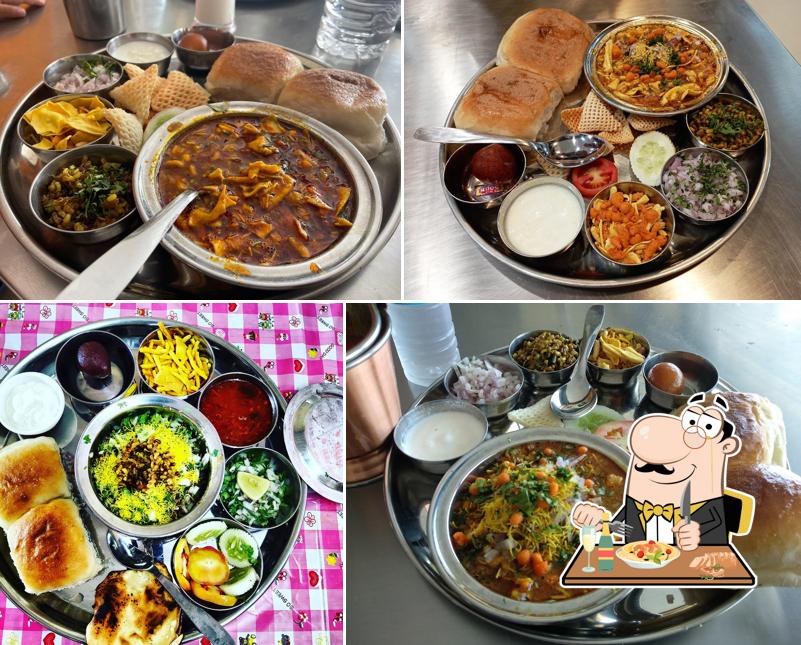 Food at Puneri Misal