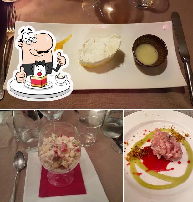 Al Fiume serve un'ampia selezione di dolci