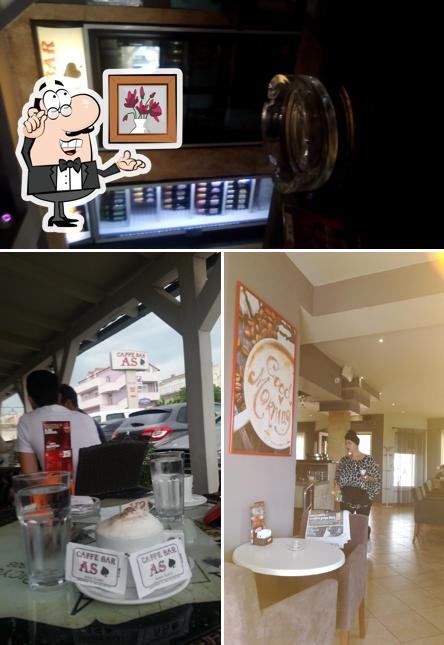 Dai un'occhiata agli interni di Caffe Bar As