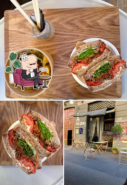 Gli interni di Li-sei Deli Gastronomia Coreana