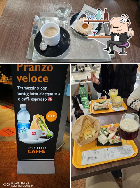 Gli interni di Portello Caffe Pesaro Rossini