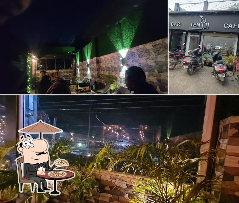 The exterior of TEN 11 Restaurant & Bar