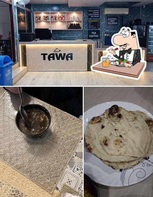 The image of food and interior at Tawa The Family Restaurant