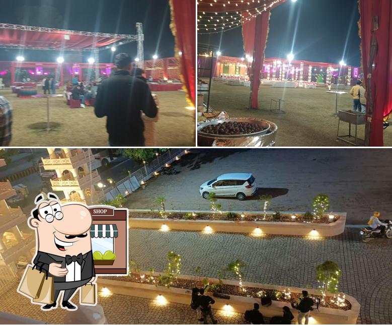 The exterior of VIRASAT Hotel & Restaurant