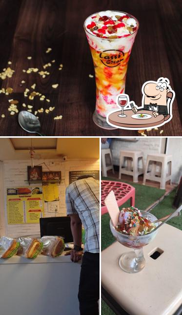 Food at Lassi Corner