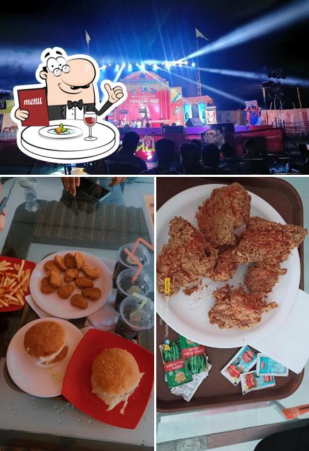 Food at DFC Family Restaurant