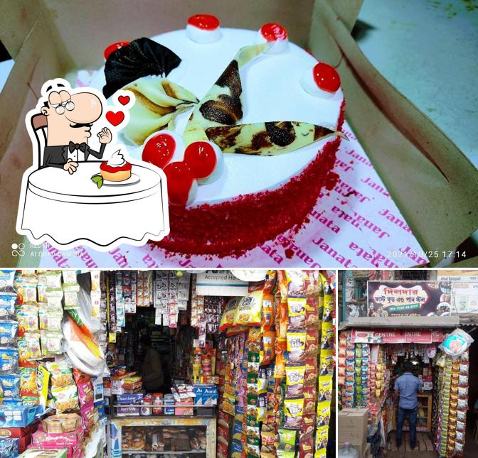 Order one of the sweet dishes