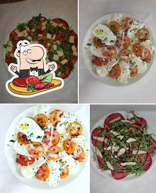 Carpaccio di manzo al Il porto della pizza