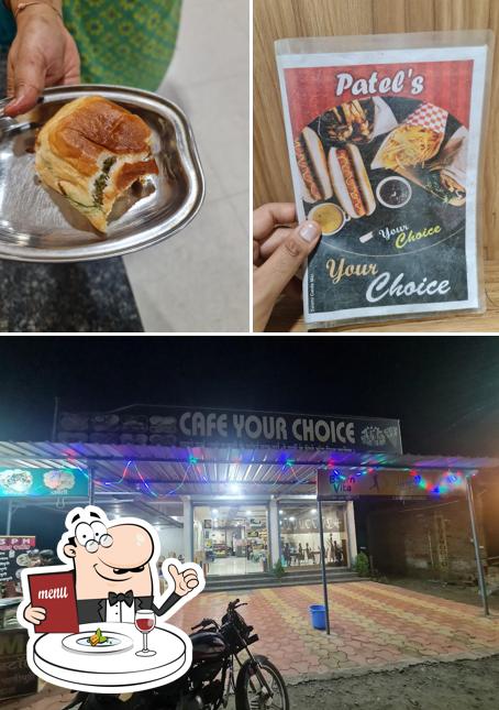 The restaurant's food and exterior