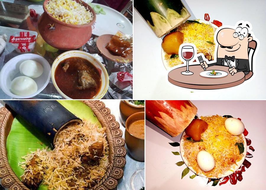 Meals at Sahi Bamboo Biryani