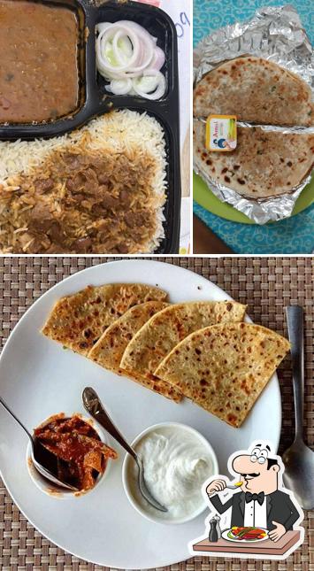 Food at Aunty de Special Paranthe