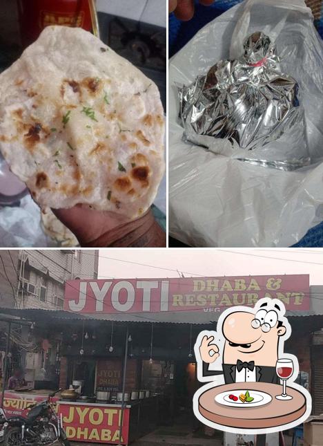 The photo of Jyoti Dhaba’s food and exterior