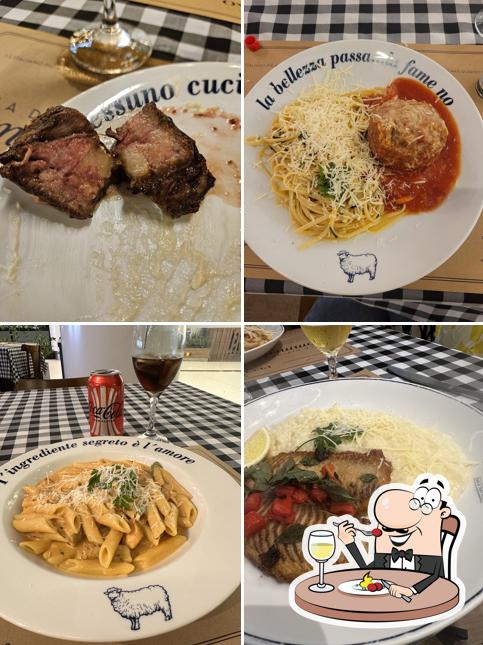 Comida em Pecorino Bar & Trattoria Shopping Mueller: Massas, Risoto, Pizza, Delivery PR
