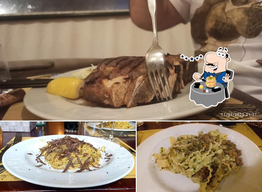 Platti al Antica Osteria Tiro a Segno