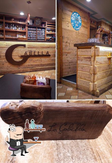 Gli interni di Bar La Gabella