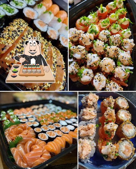 Sushi é um popular prato originário do Japão