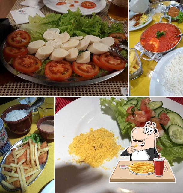 Batata frita em Restaurante Carmelita