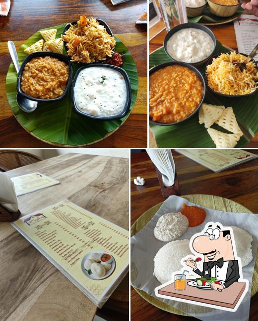 Food at Bommarillu , Andhra thati bellam coffee