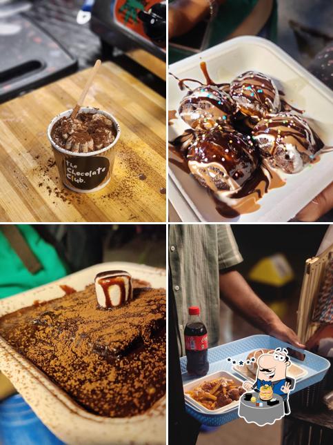 Food at The Chocolate Club