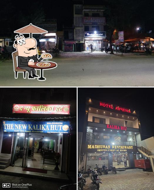 The exterior of Kalika Hut