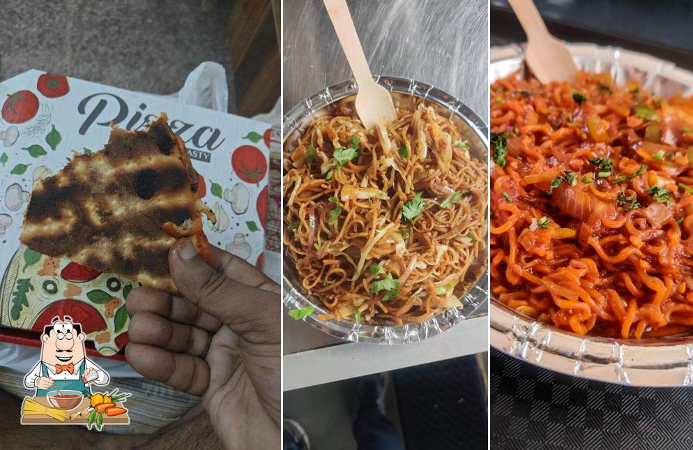 Spaghetti bolognese at Krispy Corner