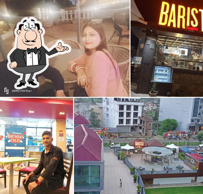The interior of BARISTA KATRA
