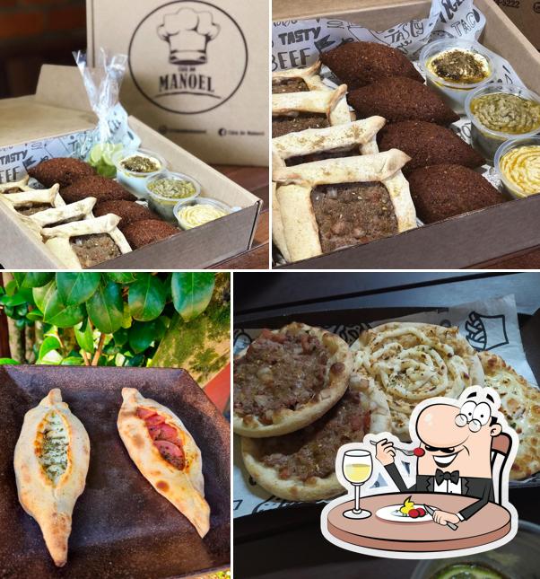 Platos en Casa do Manoel