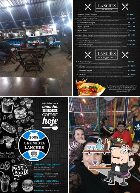 Veja imagens do interior do Gremista Lanches