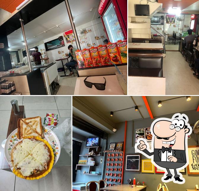 The interior of Kesariya Juice Corner
