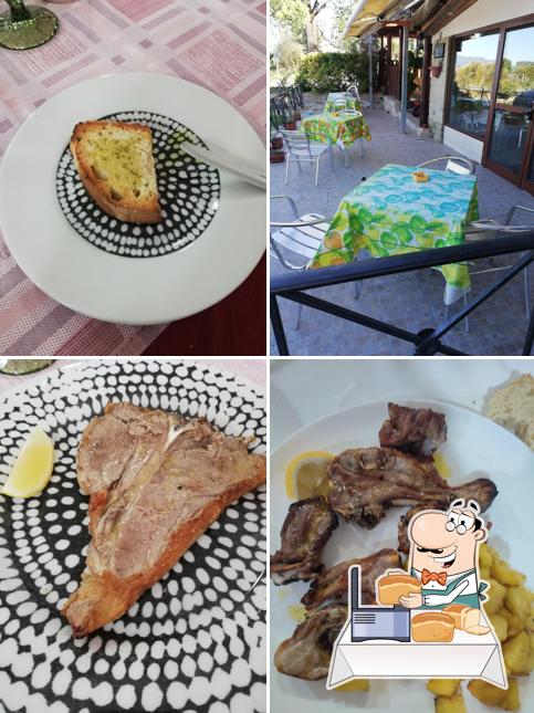 Pane all'aglio al La Vecchia Mola