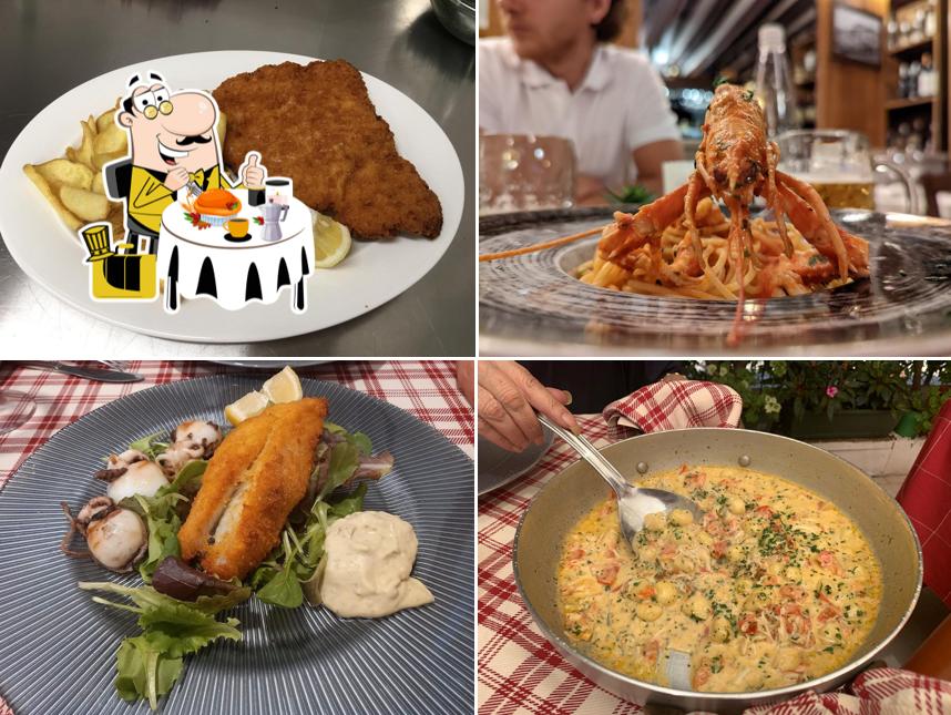 Cibo al Trattoria La Battigia