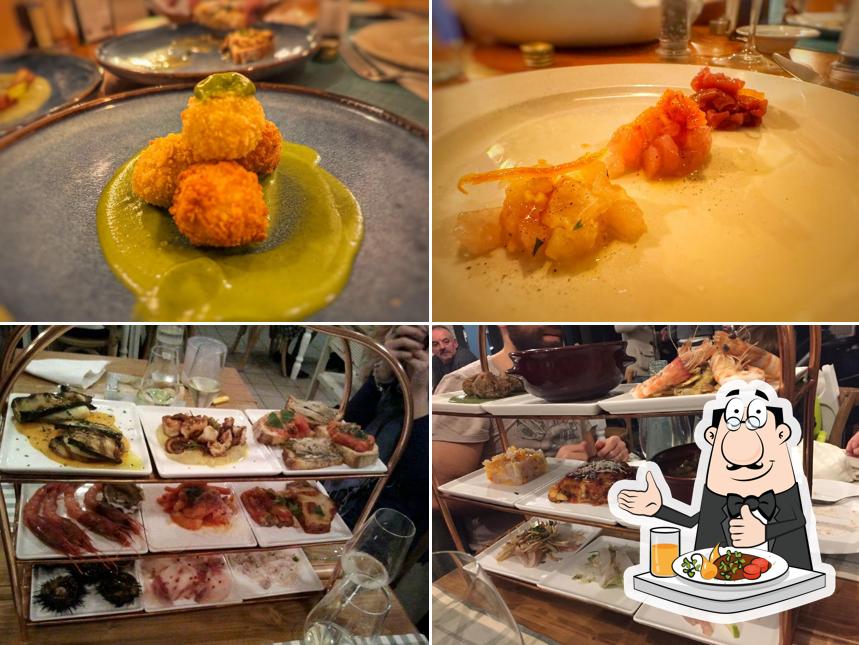 Platti al Trattoria del Pesce
