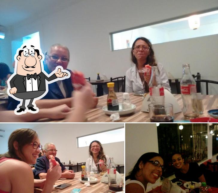 O interior do Restaurante Hakata - Chinesa, Japonesa, Sushi, Yakisoba