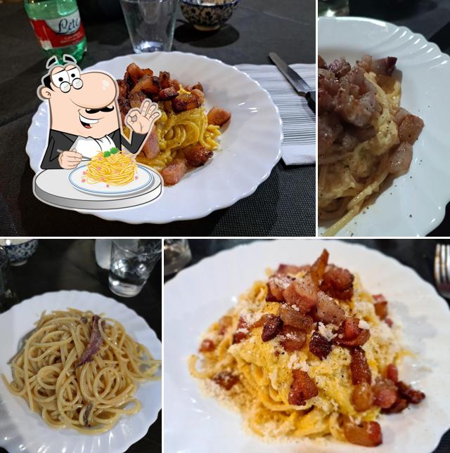 Spaghetti alla carbonara al La Cantina
