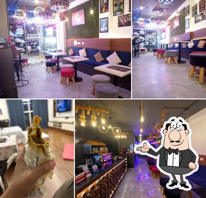 The interior of Chai Snacks Bistro