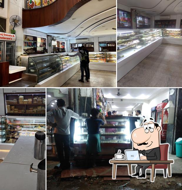 Check out how Chelaram Fast Food Restaurant looks inside