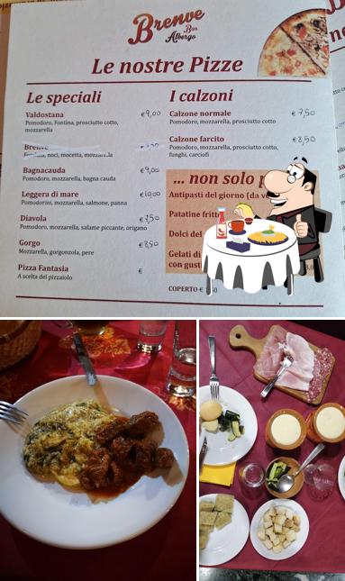 Piatto di formaggi al Bar Pizzeria Albergo Brenve