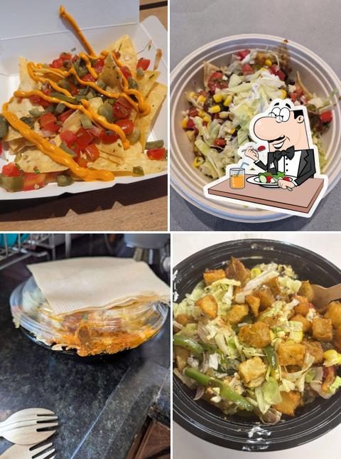 Food at California Burrito Mexican Kitchen @ Porur