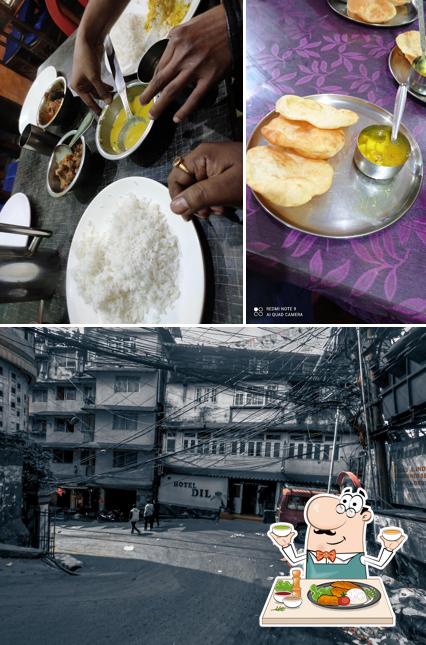 The restaurant's food and exterior