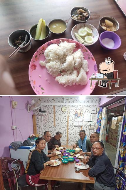 The interior of Mizo Food - Traditional Chin Kuki Mizo Food