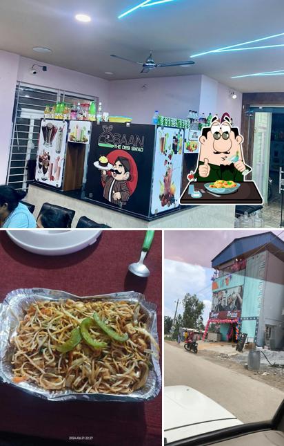 Food at Saan The Desi Swad