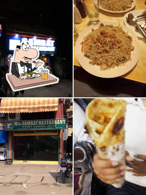 Meals at Samrat Restaurant