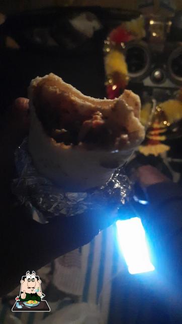 Food at Shawarma Hut
