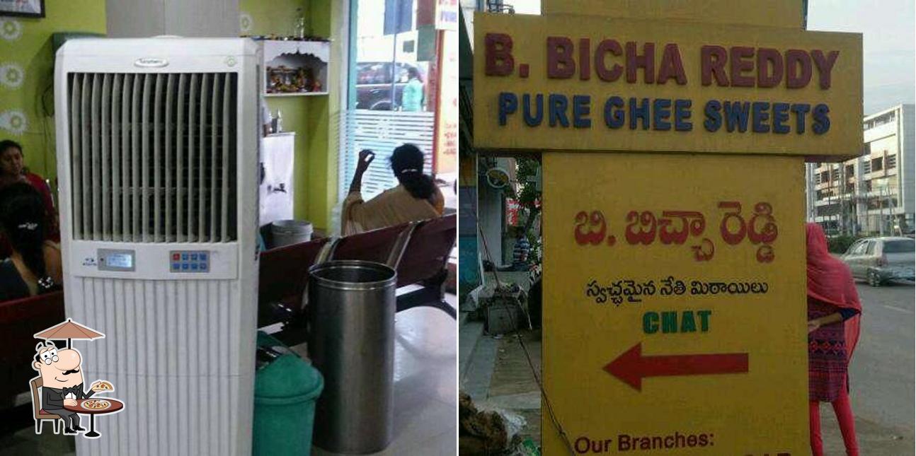 The exterior of B Bicha Reddy Sweets