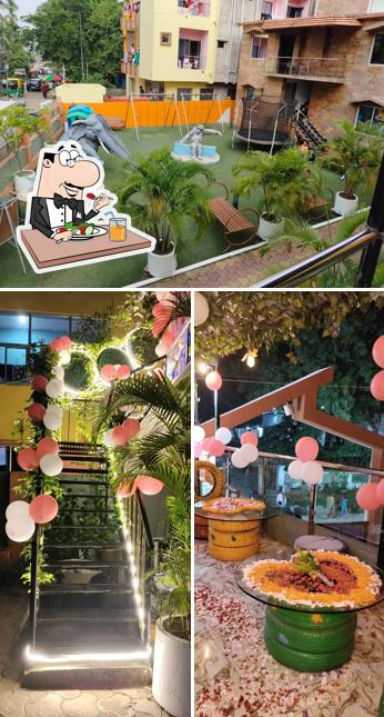 Among different things one can find food and exterior at Cafe DePot