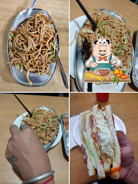 Spaghetti bolognese at Chouhan Fast Food