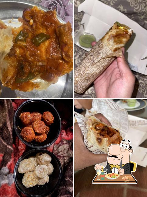 Meals at Mad over rolls Cafe