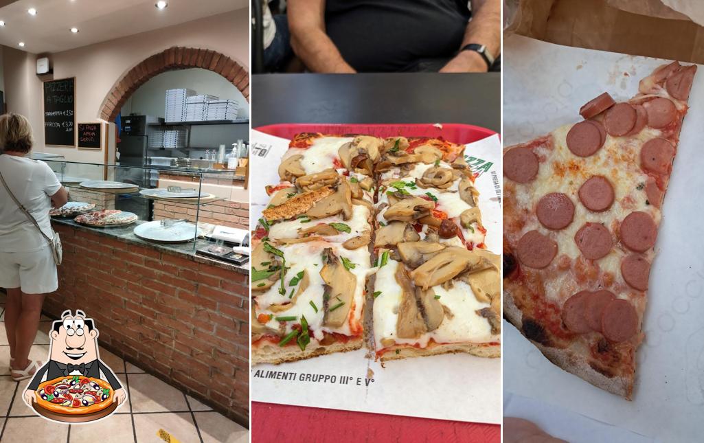 Prenditi una pizza a Pizzeria A Taglio Da Simone