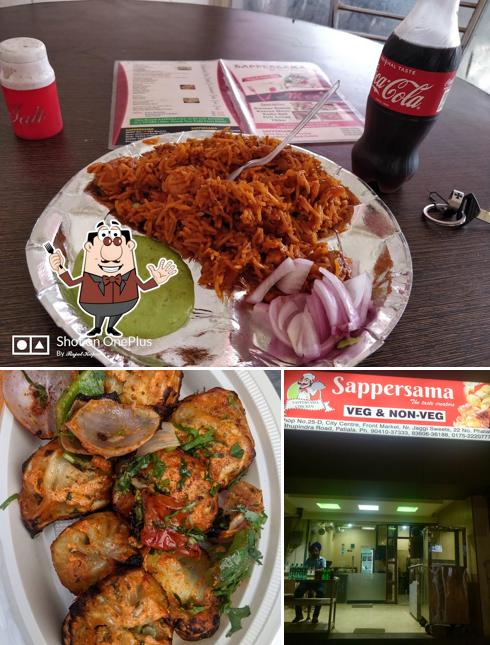 Pulled pork sandwich at Sappersama